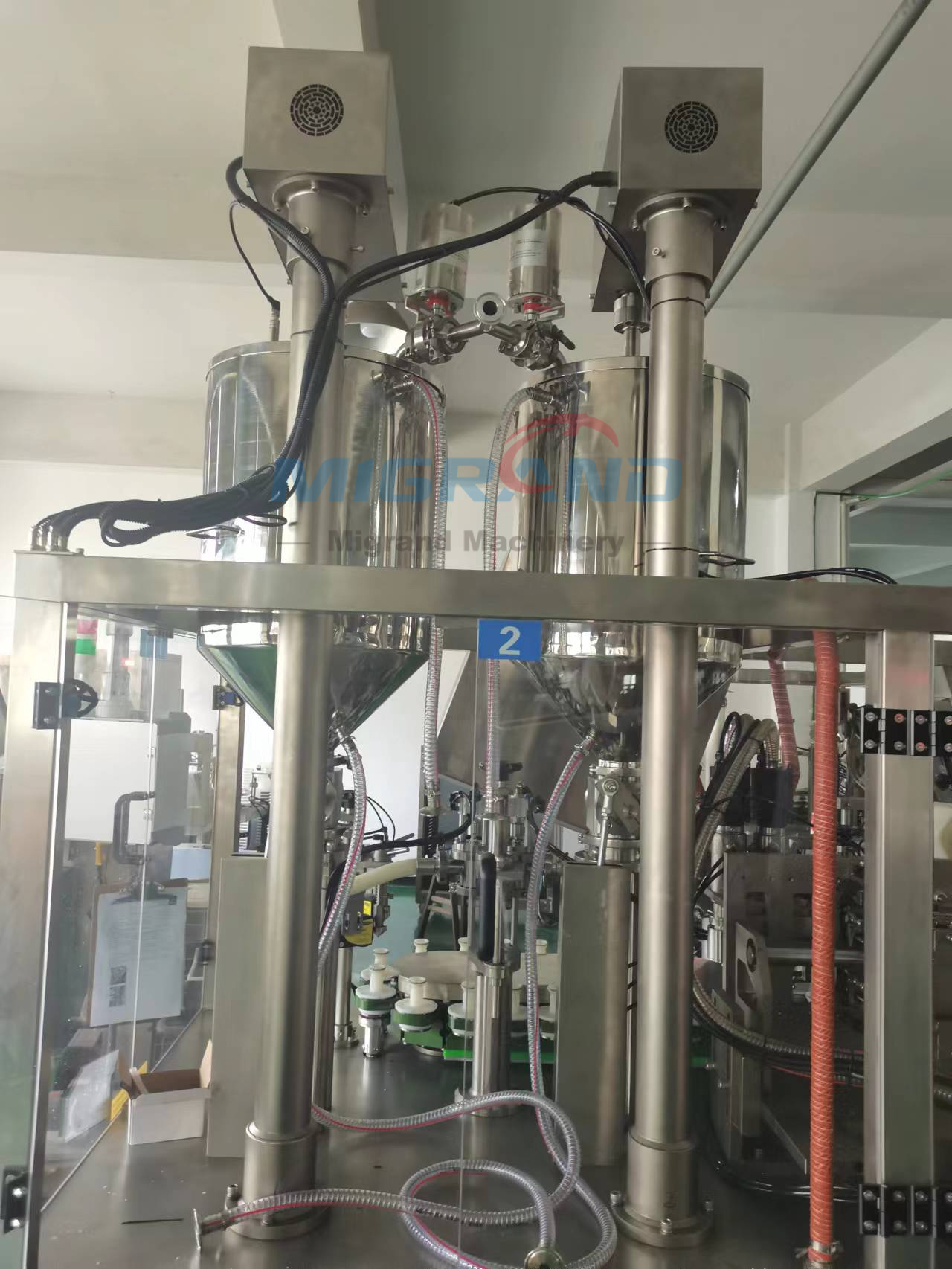 GD-150A Hopper with heating and mixing-1 GD-150A Hopper พร้อมระบบทำความร้อนและการผสม-1