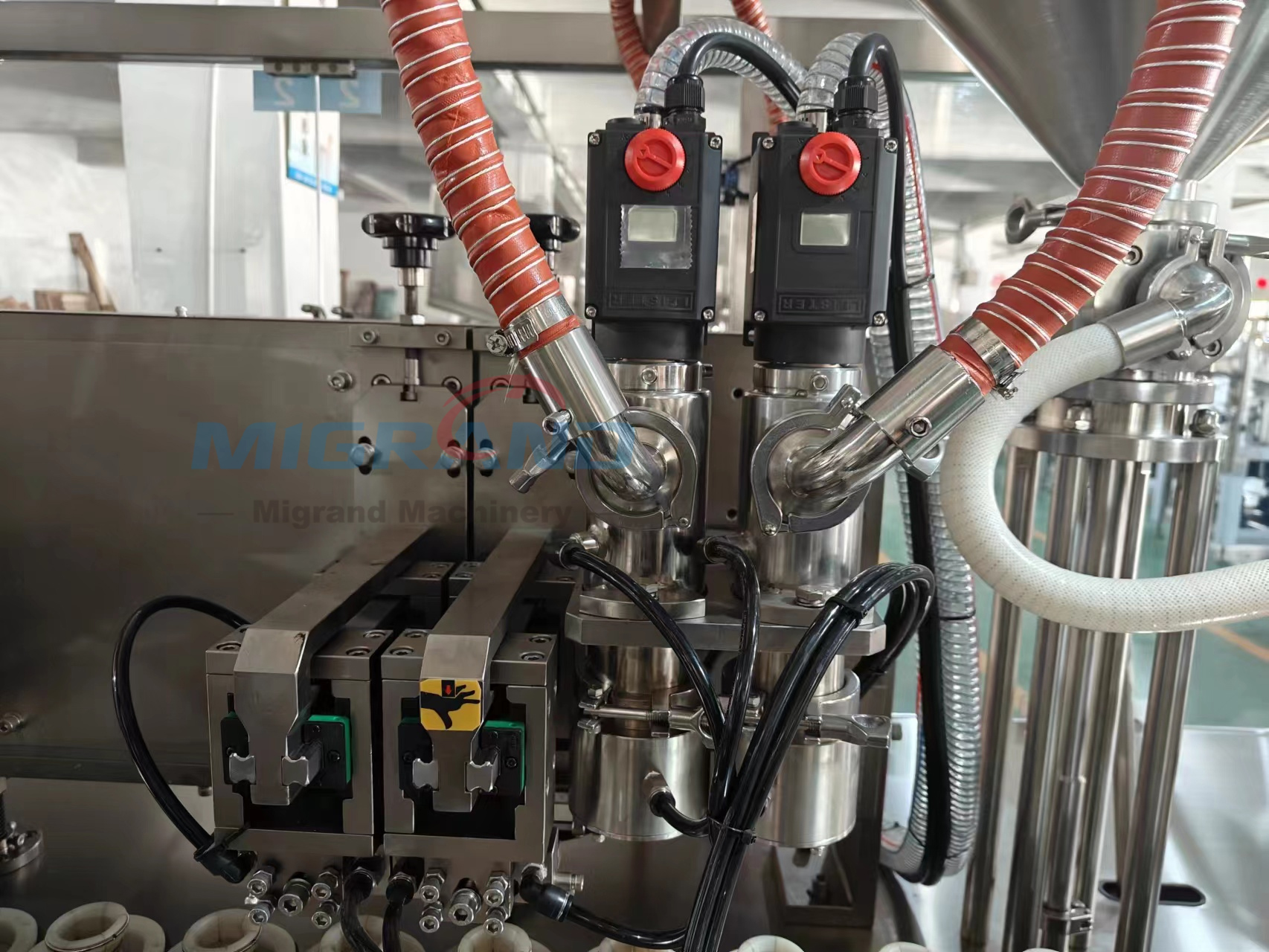 LEISTER double-heating system (with tempering system)-1 ระบบทำความร้อนคู่ LEISTER (พร้อมระบบแบ่งเบาบรรเทา) -1