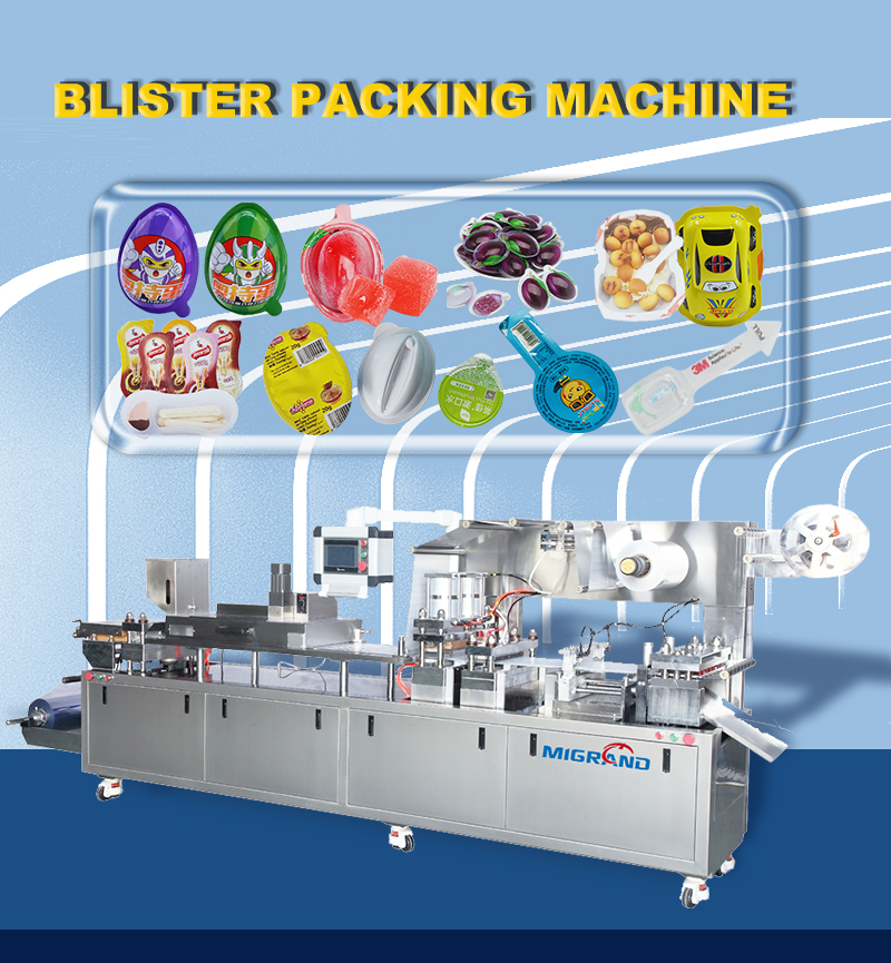 DPP420 blister packing machine for liquid เครื่องบรรจุตุ่ม DPP420 สำหรับของเหลว