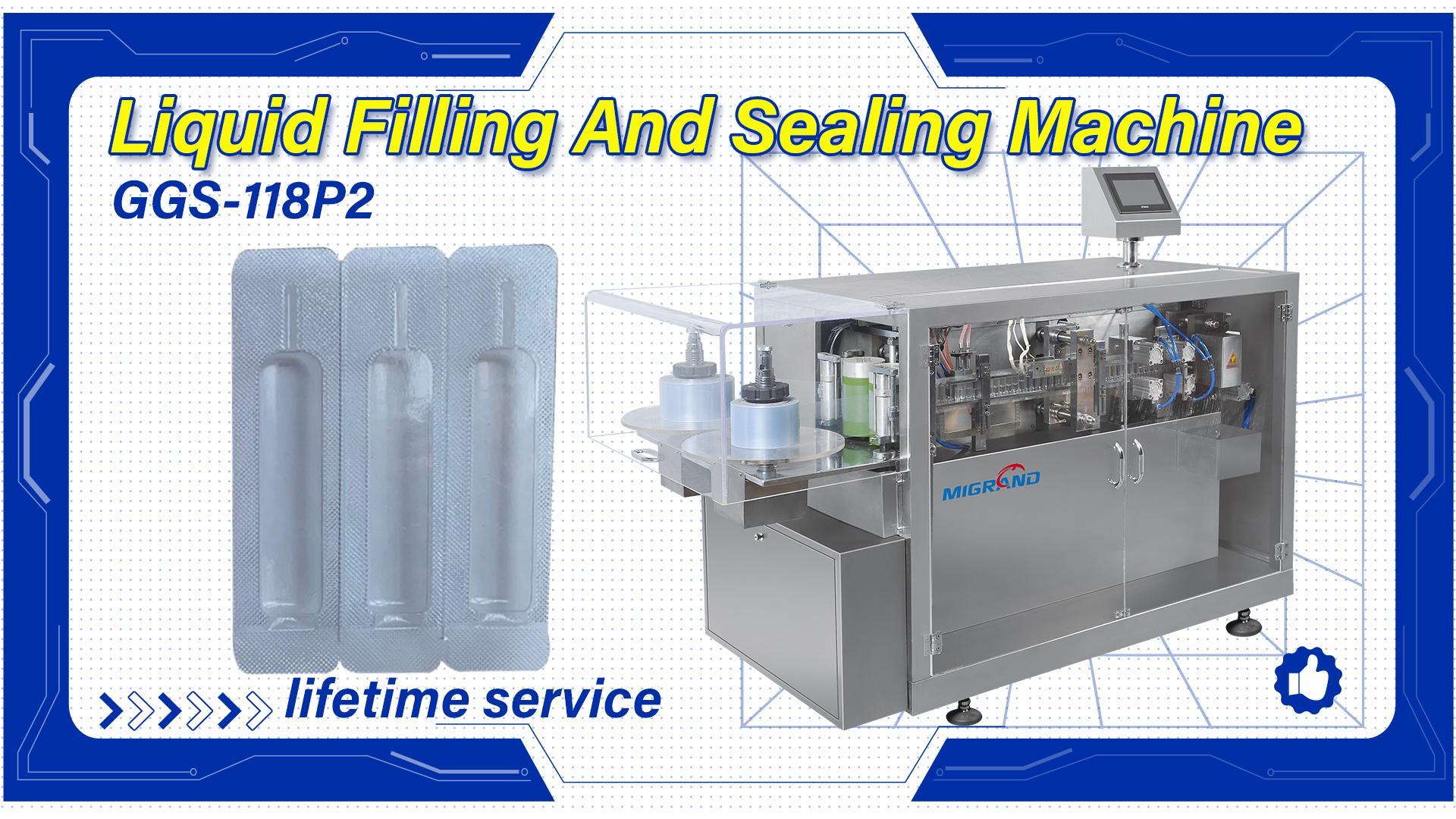 USA-Vape Liquid Vial ขึ้นรูปบรรจุเครื่องซีล