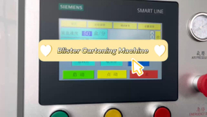 วิดีโอของ Fat of the Blister Cartoning Machine
