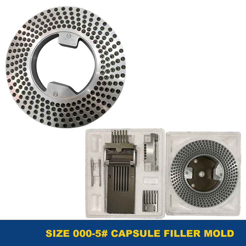 00# แม่พิมพ์สำหรับเครื่องเติมแคปซูลกึ่งอัตโนมัติ JTJ-V