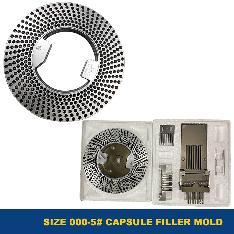 1# แม่พิมพ์สำหรับเครื่องเติมแคปซูลกึ่งอัตโนมัติ JTJ-V