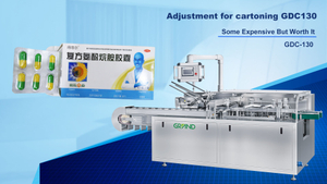 GDC130 Cartoning Machine อุปกรณ์ปรับกล่อง