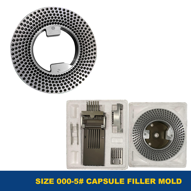 0# แม่พิมพ์สำหรับ JTJ-V กึ่งอัตโนมัติแคปซูลเครื่องเติม