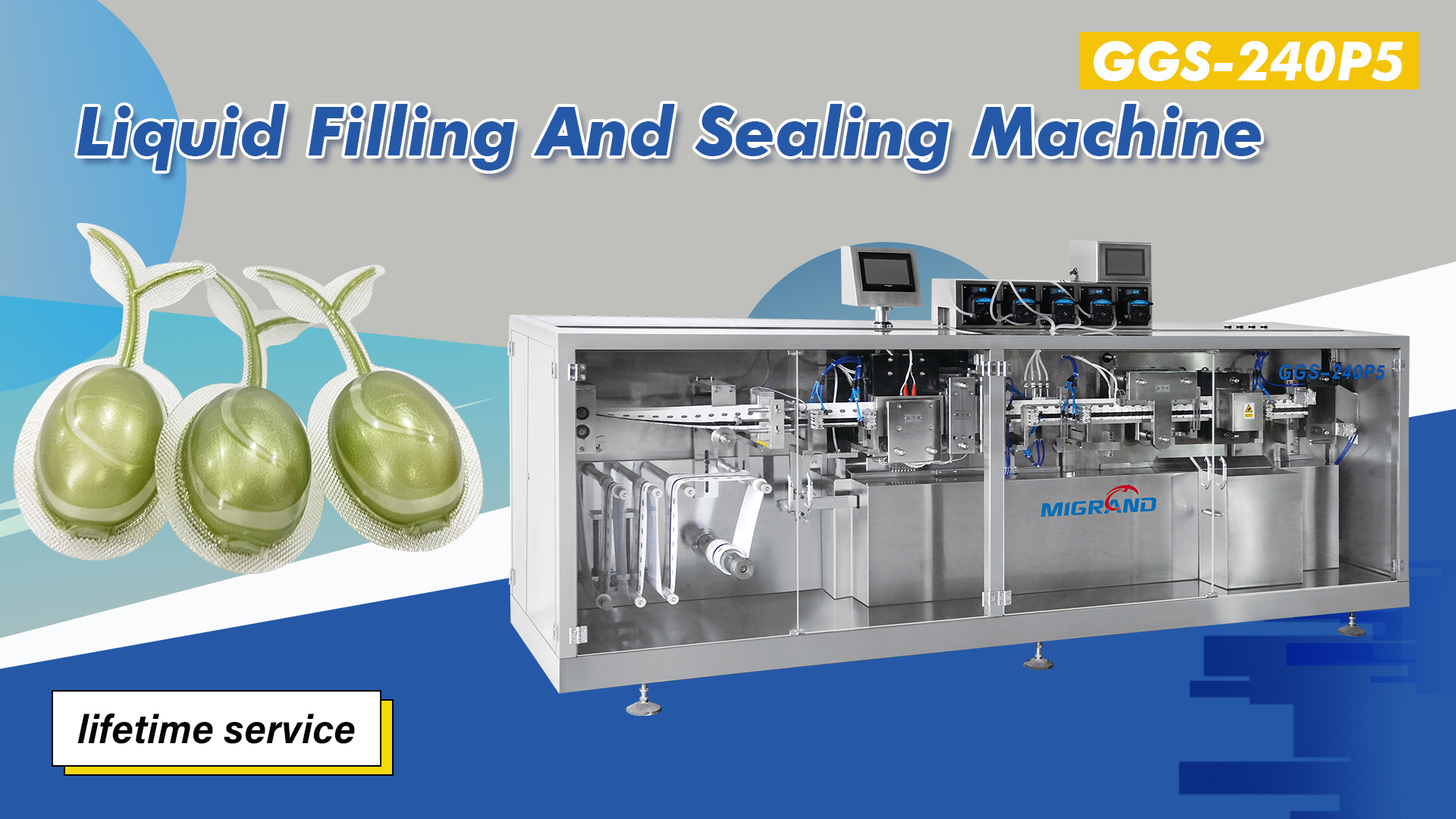 สเปน-MINIOLIVA Oilve Oil Capsule Filling Machine