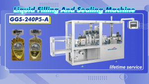 GGS-240 P5A ขวดพลาสติก ThermoForming เครื่องบรรจุและปิดผนึกน้ำมันมะกอก 