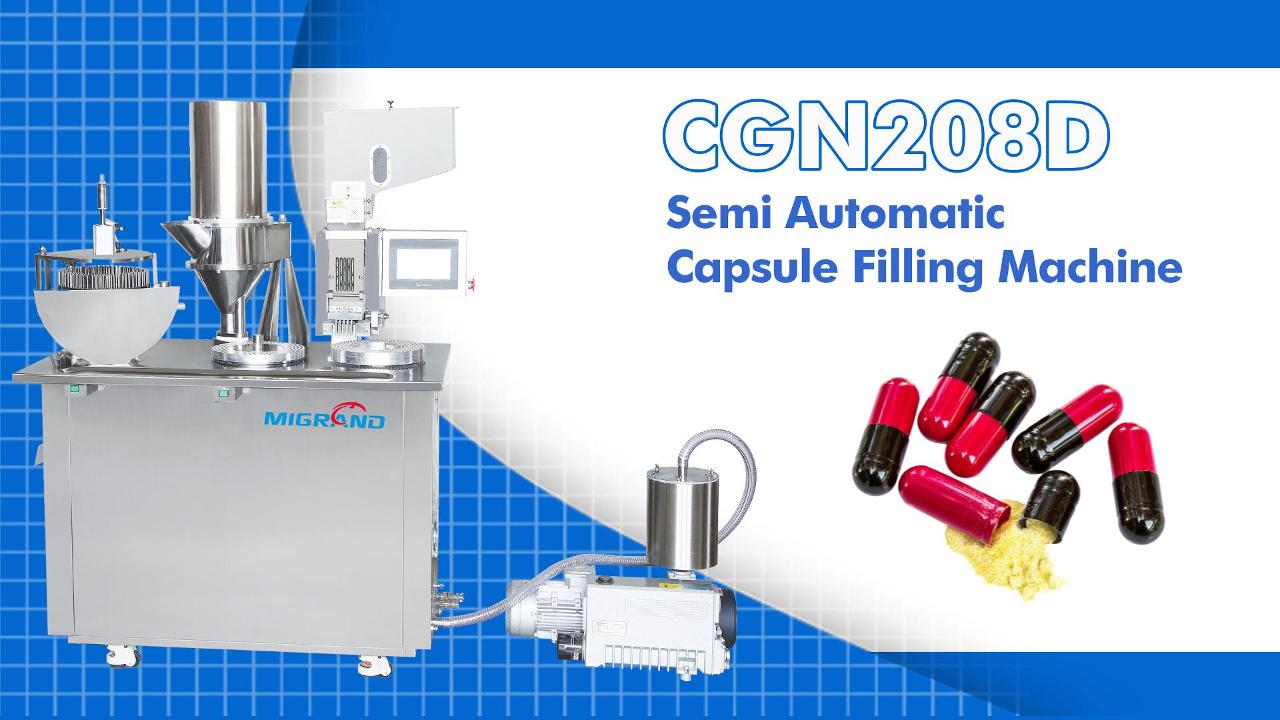 เครื่องเติมเต็มแคปซูลแบบกึ่งอัตโนมัติใหม่ส่งออกไปยังโคลัมเบีย