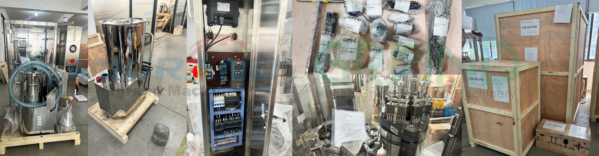 ในสต็อกเครื่องบรรจุแคปซูล NJP1200 จัดส่งที่รวดเร็วไปยังกรีซภายในสามวัน 