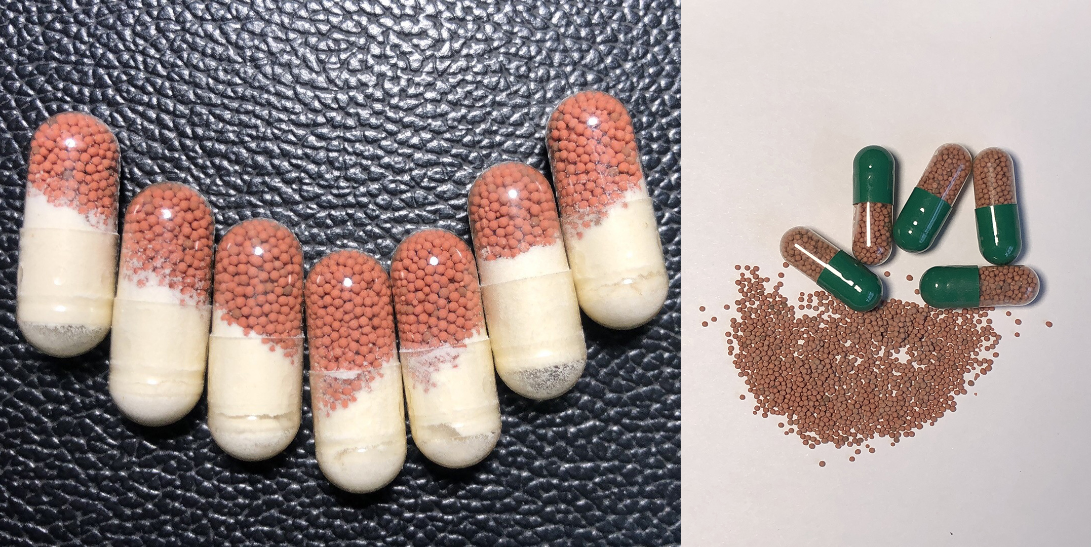 แคปซูลชนิดผงและไมโครเพลเลต