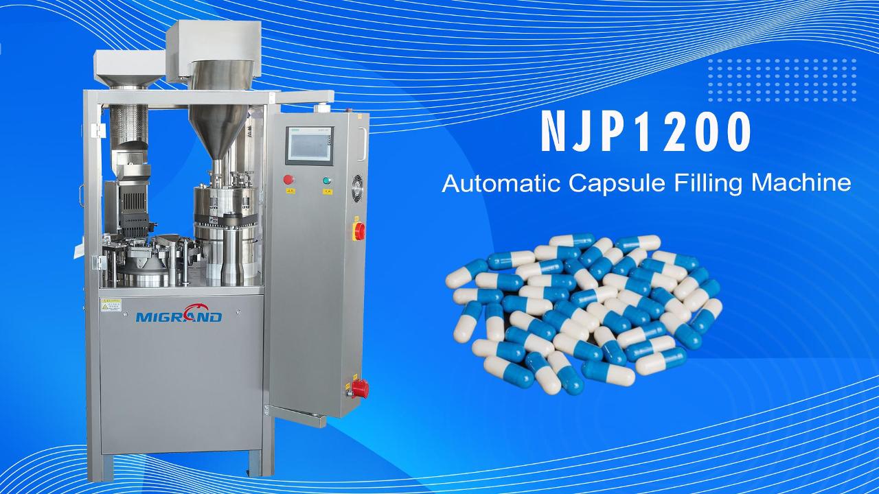 ส่งออกไปยังบัลแกเรีย NJP-1200 เครื่องบรรจุแคปซูลอัตโนมัติในสต็อก
