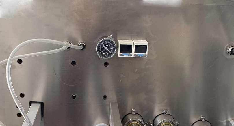 เกจวัดความดันการตรวจจับสูญญากาศ, ไม่มีไส้โดยไม่ต้องเปิดถุง, การปฏิเสธถุงเปล่า, สามารถใช้ได้สองครั้ง, ลดของเสีย真空检测压力表，不เปิด袋不灌装，空袋剔除，2次利用